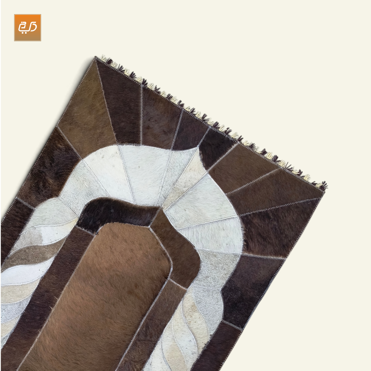 Handcrafted Goat Leather Janamaz | Designer Prayer Mat