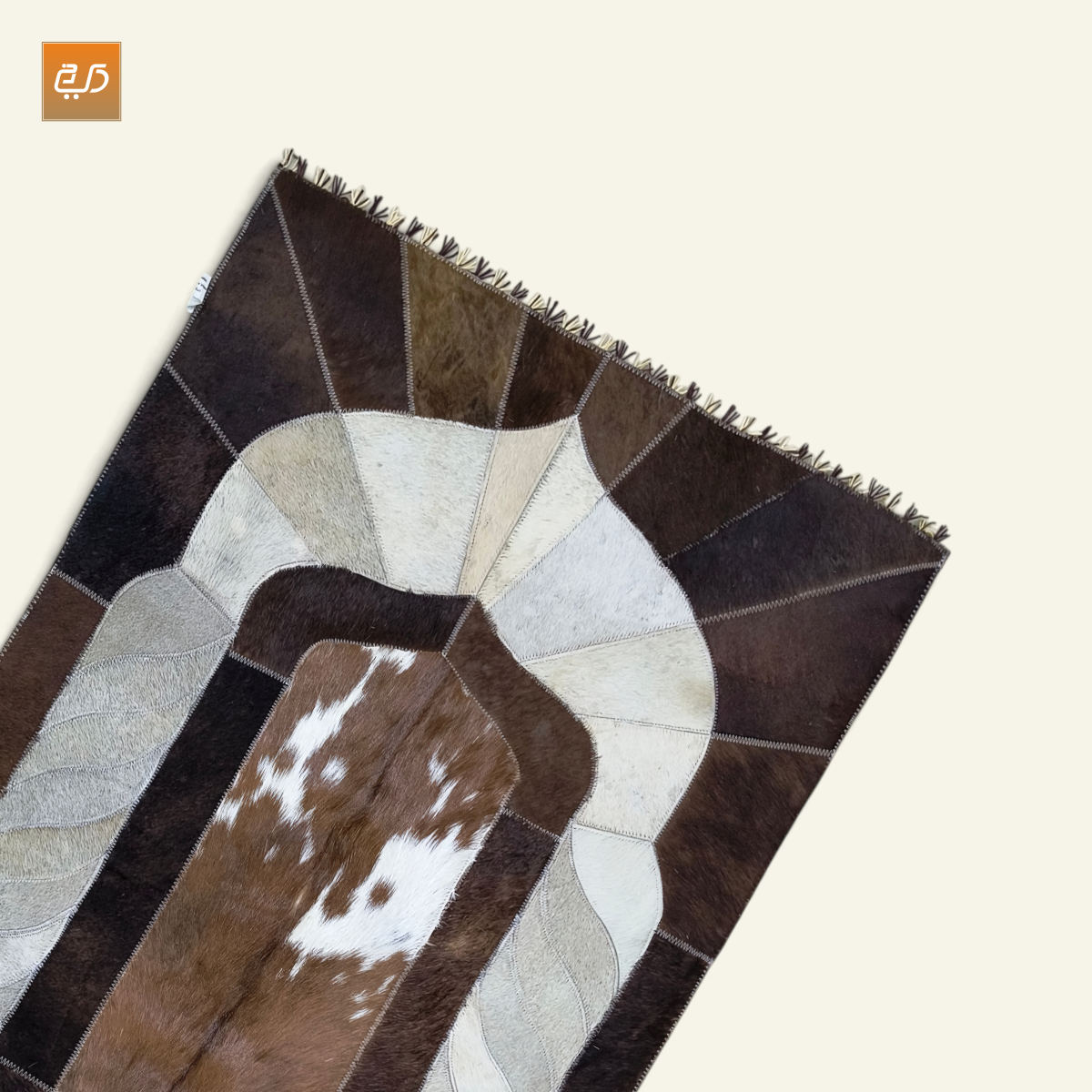 Handcrafted Goat Leather Janamaz | Designer Prayer Mat