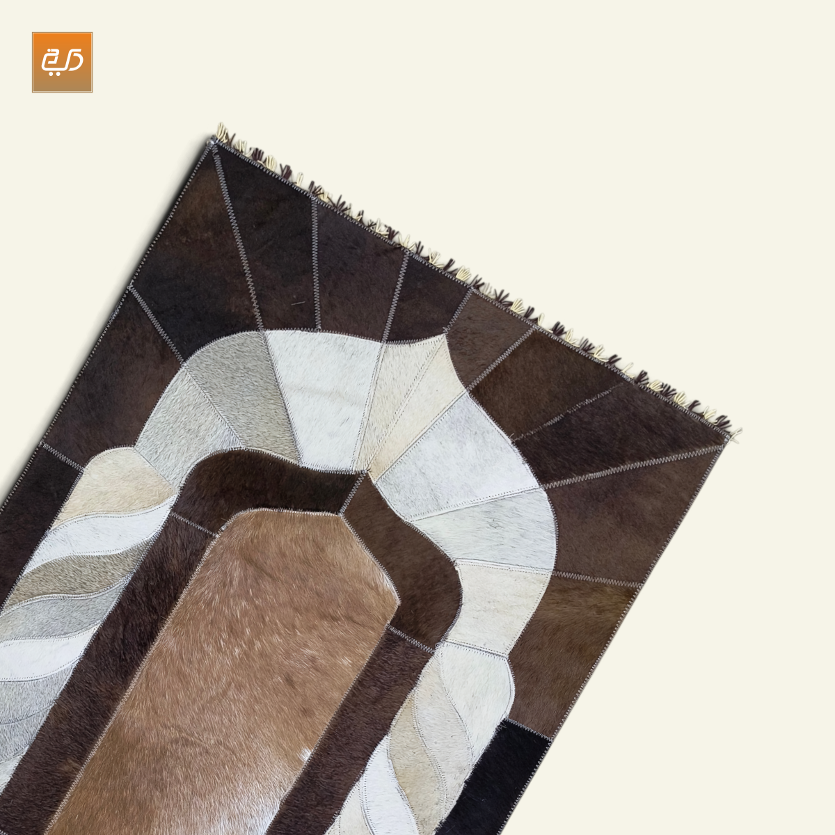 Handcrafted Goat Leather Janamaz | Designer Prayer Mat