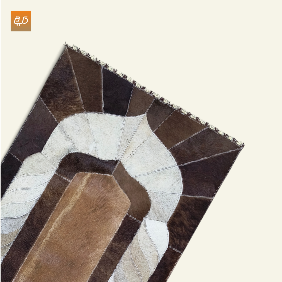 Handcrafted Goat Leather Janamaz | Designer Prayer Mat
