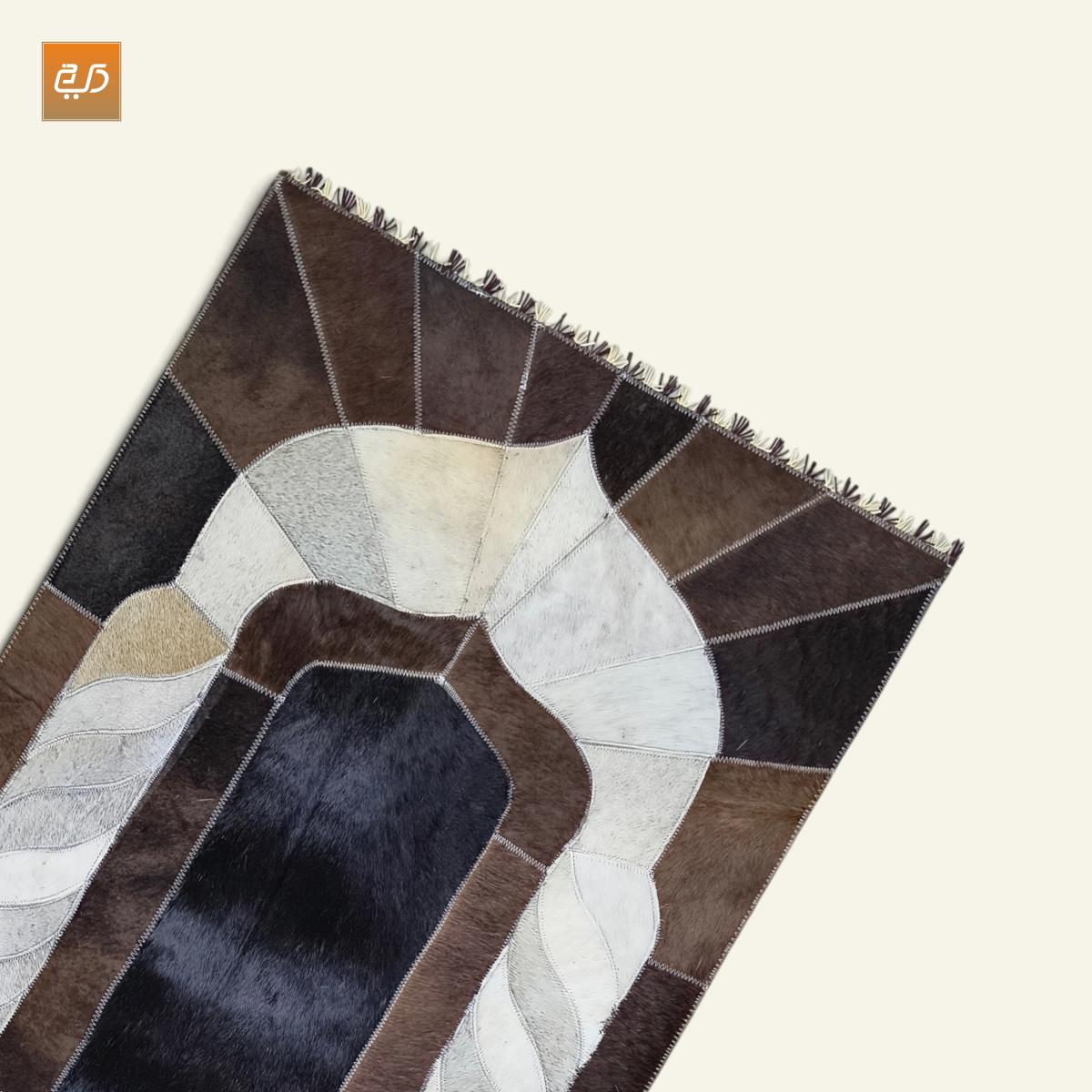 Handcrafted Goat Leather Janamaz | Designer Prayer Mat