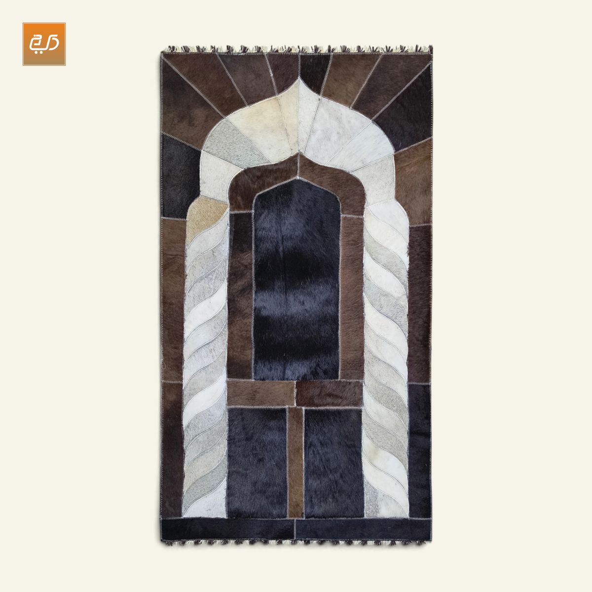 Handcrafted Goat Leather Janamaz | Designer Prayer Mat