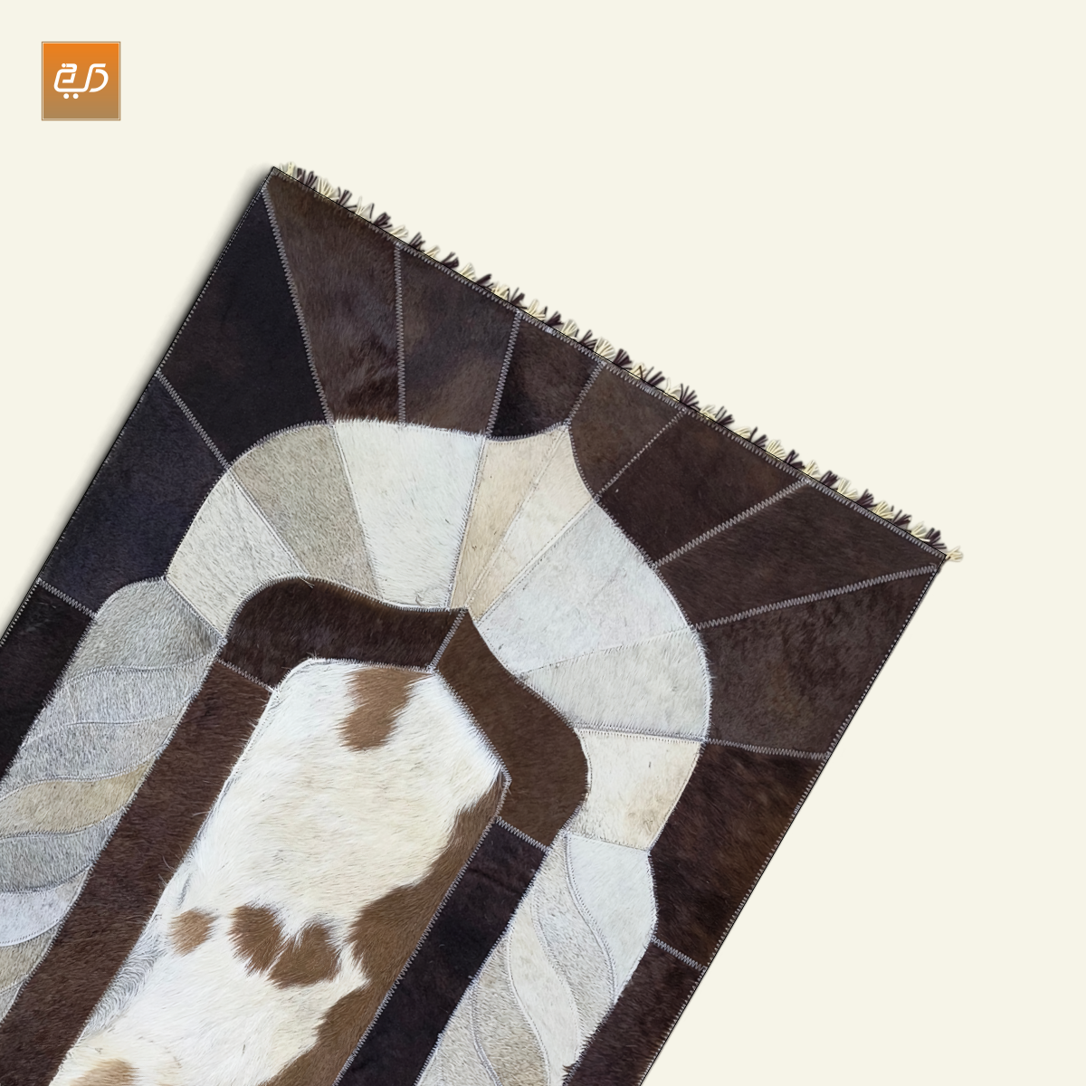 Handcrafted Goat Leather Janamaz | Designer Prayer Mat