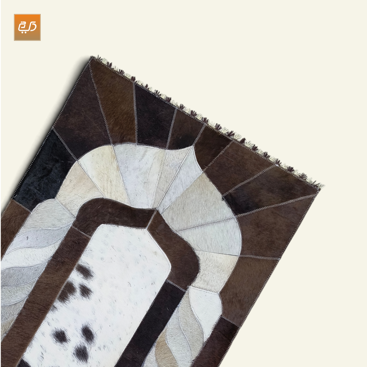 Handcrafted Goat Leather Janamaz | Designer Prayer Mat