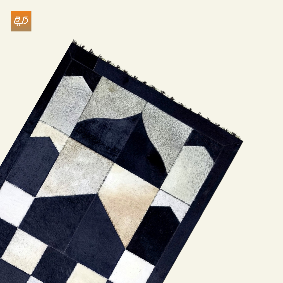 Pure Leather Janamaz — Masjid Design | Goat Hair