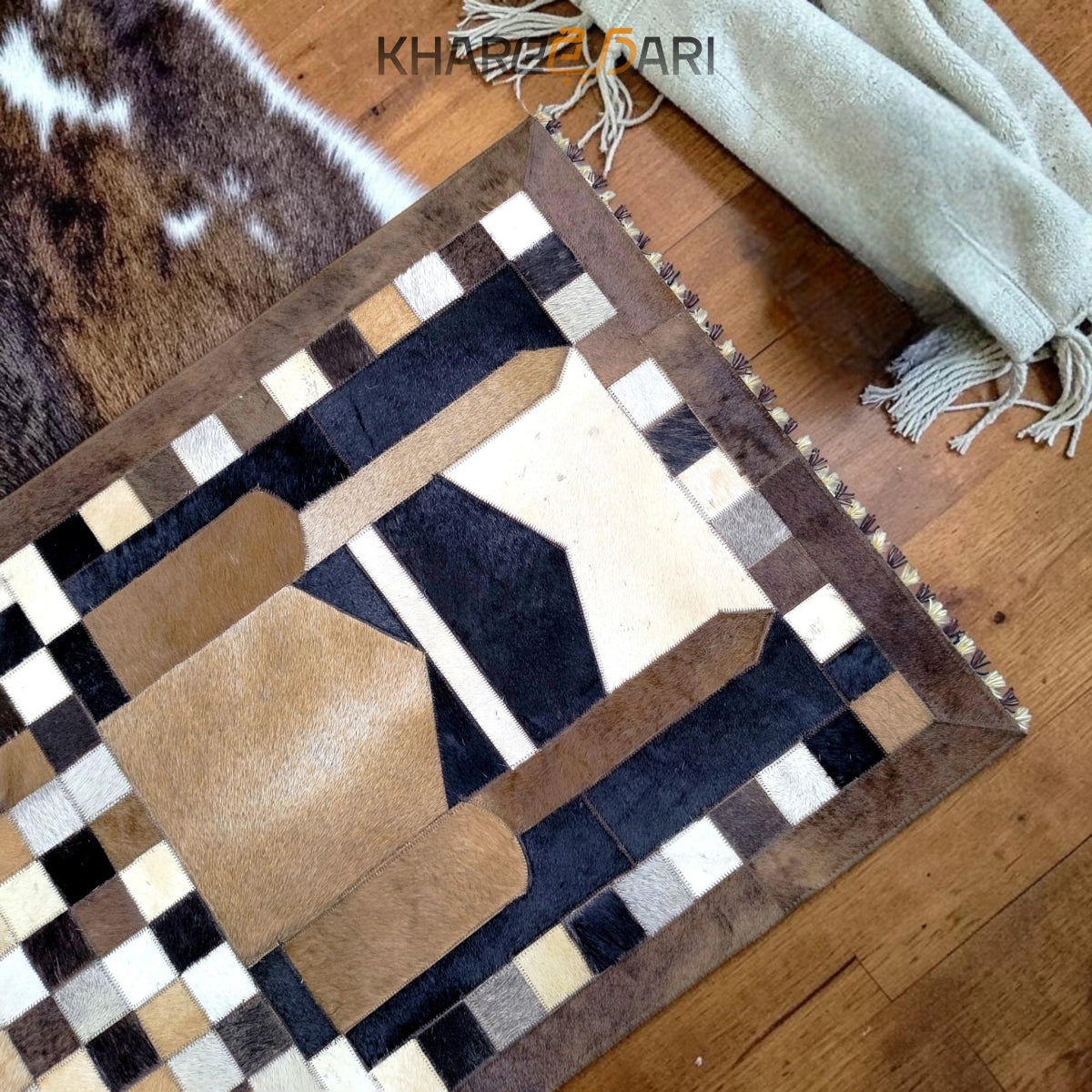 Luxury Handmade Leather Janamaz | Soft Goat Hair
