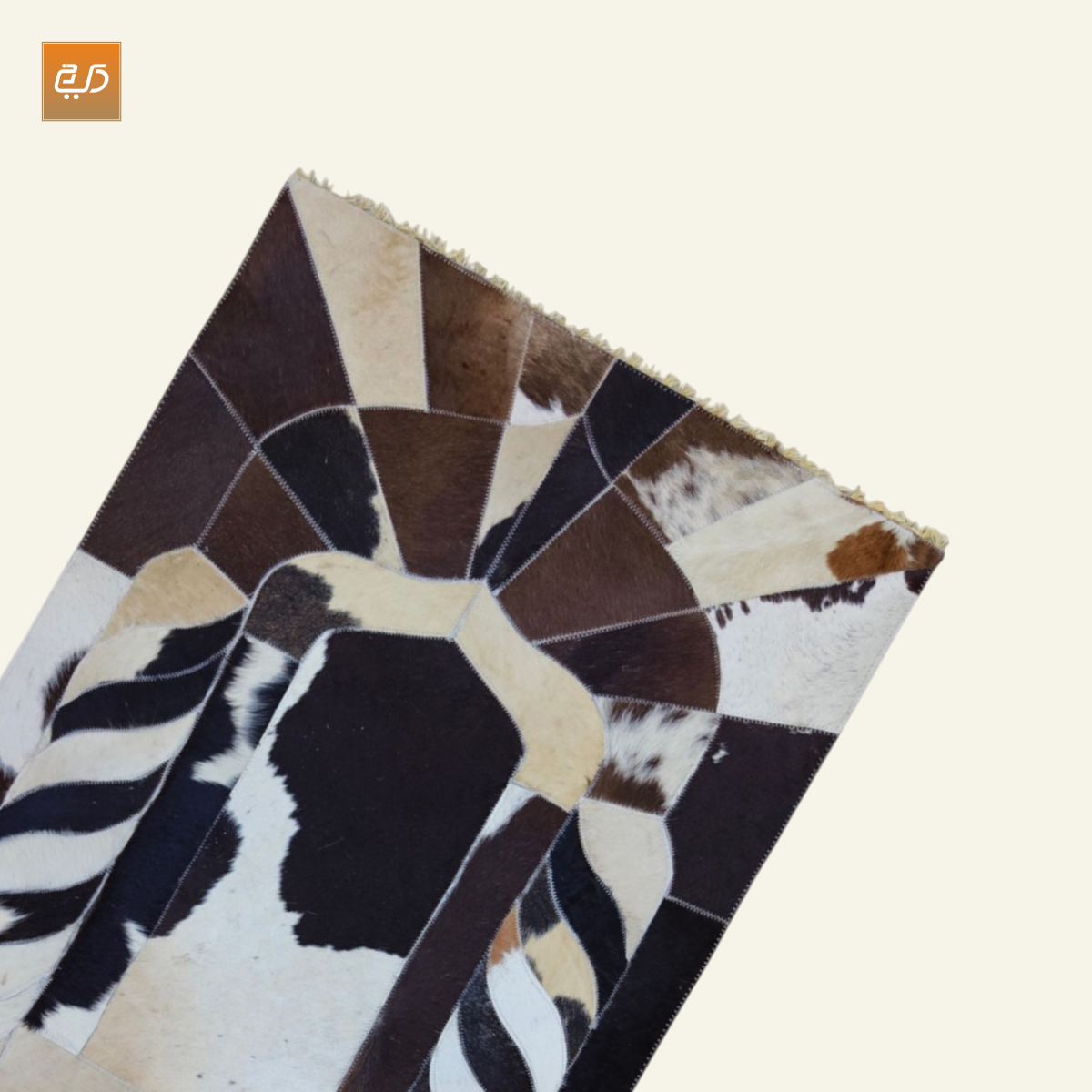 Handmade Leather Janamaz with Goat Hair