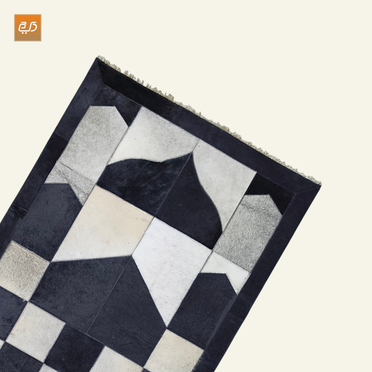 Pure Leather Janamaz — Masjid Design | Goat Hair