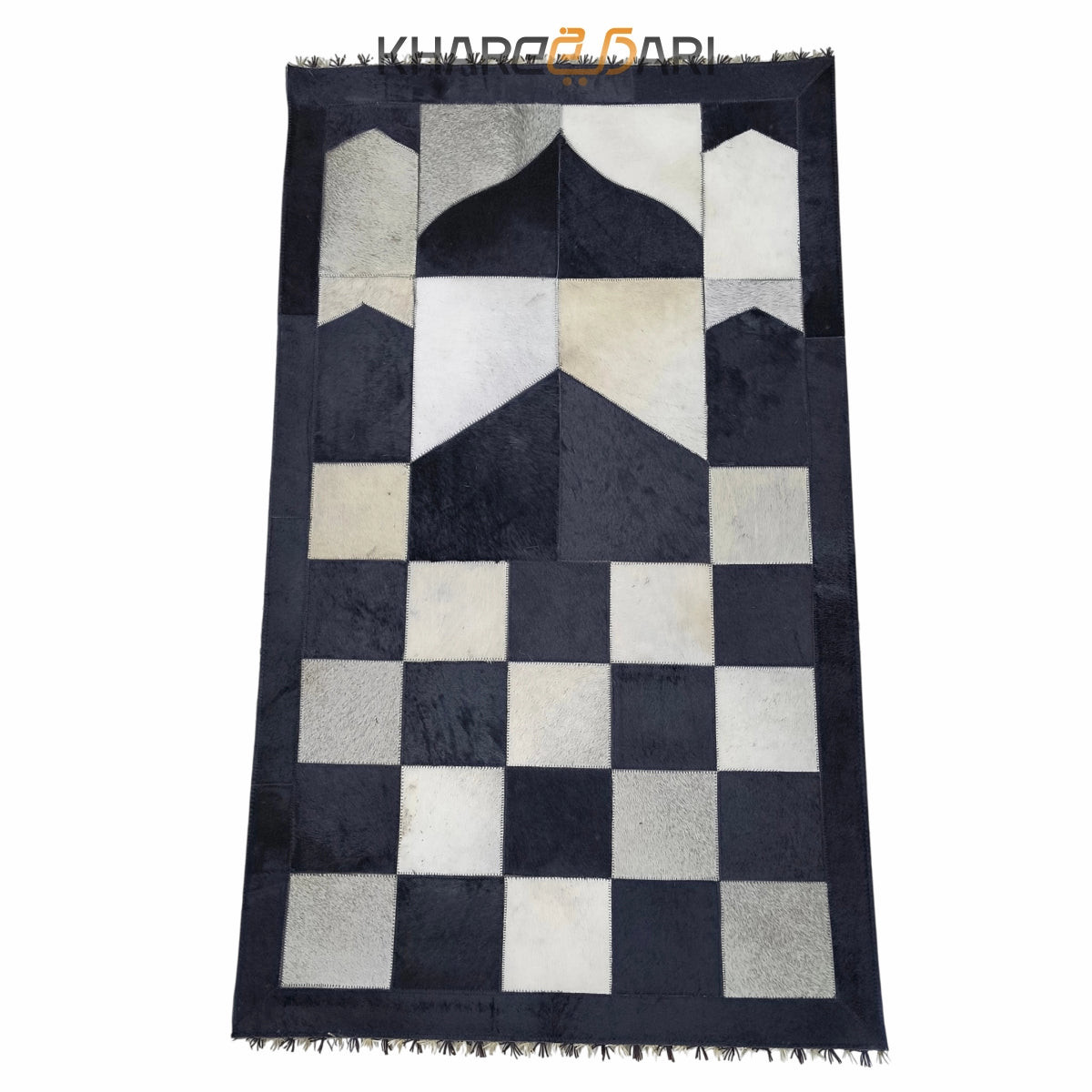 Pure Leather Janamaz with Natural Goat Hair