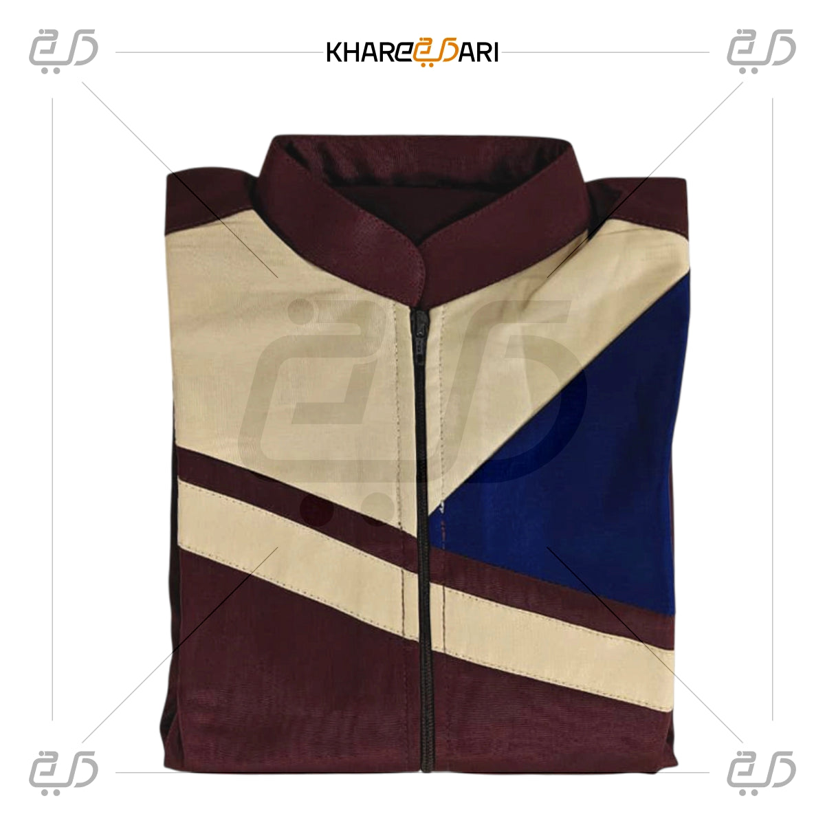 Premium Color-Block Contrast Jubba