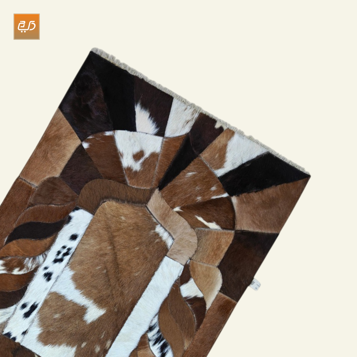 Handmade Leather Janamaz with Goat Hair