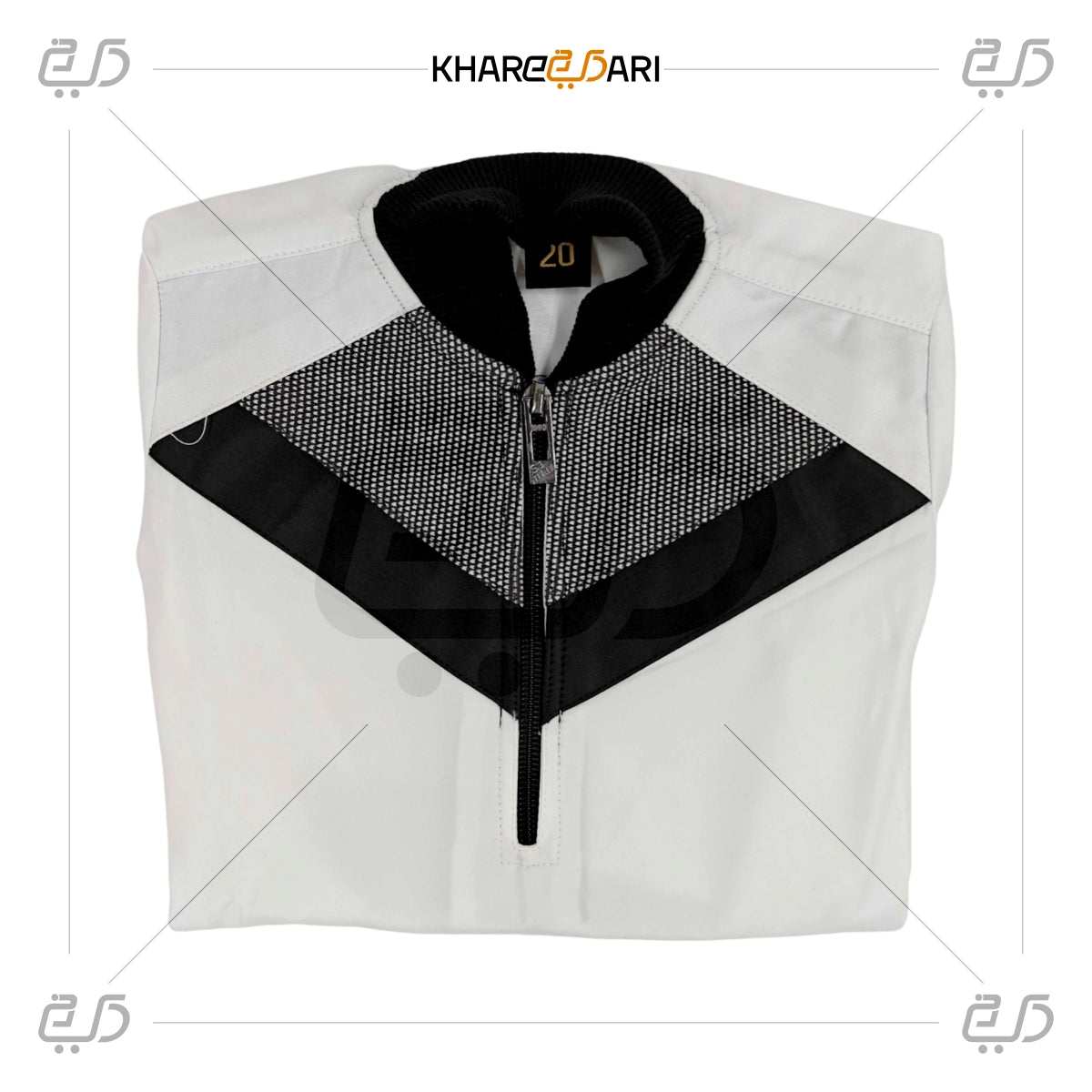 Half-Zip Panel Jubba For Kids