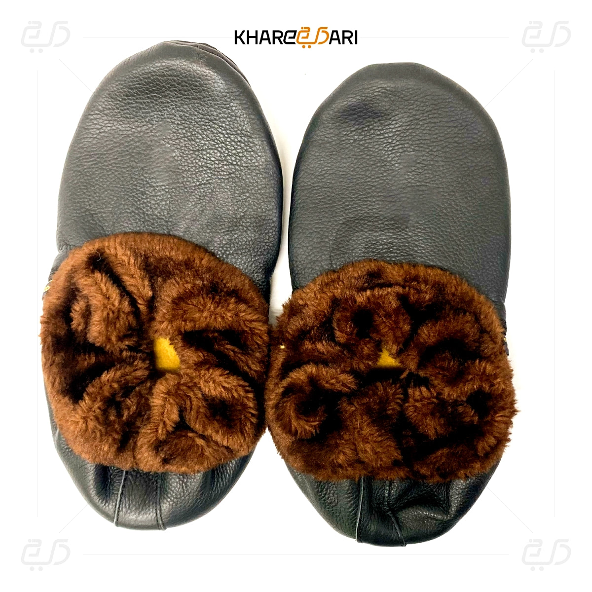 Women Leather Socks | Khuffain