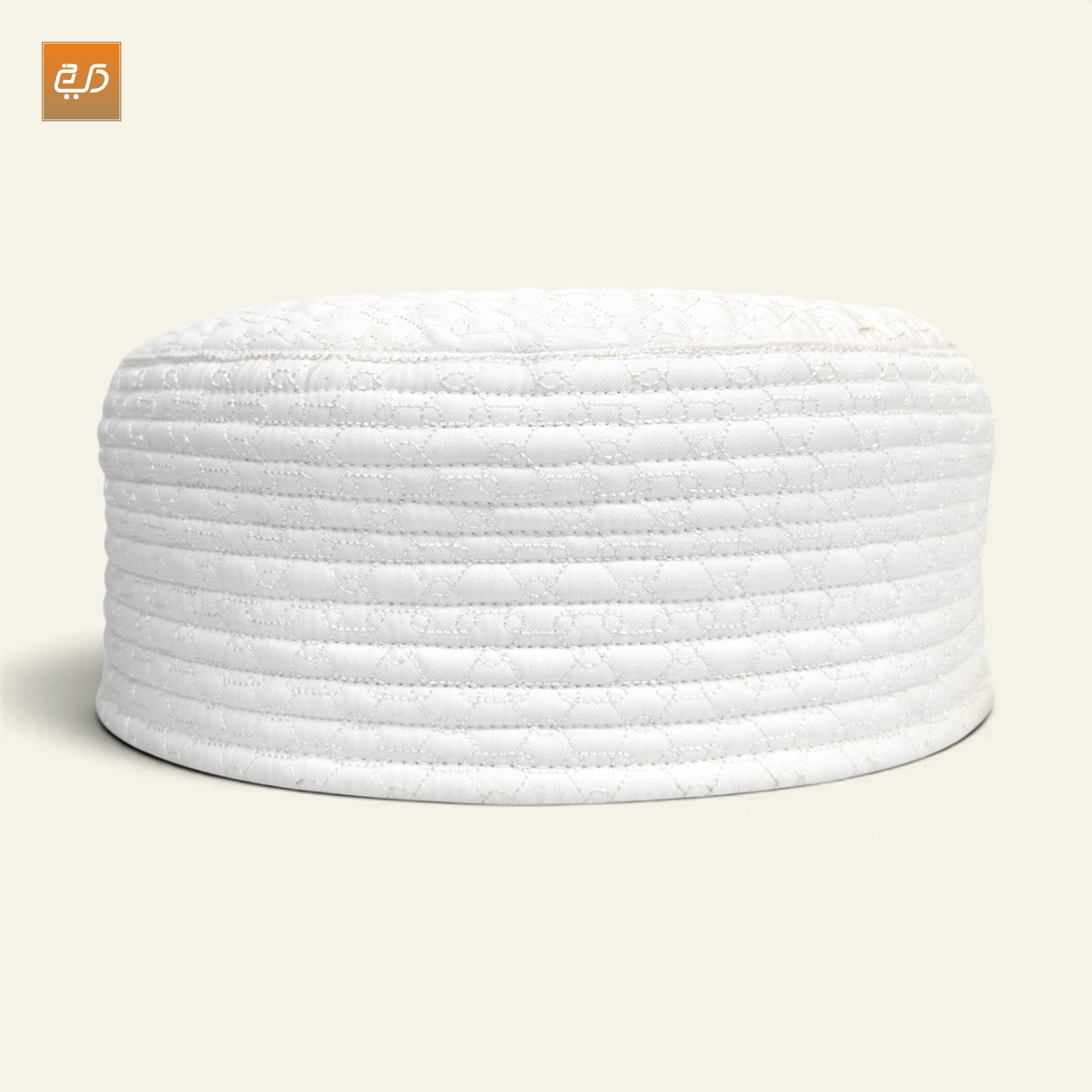 Premium Reversible  Dual Design (Geometric & Chevron Stitch) Prayer Topi