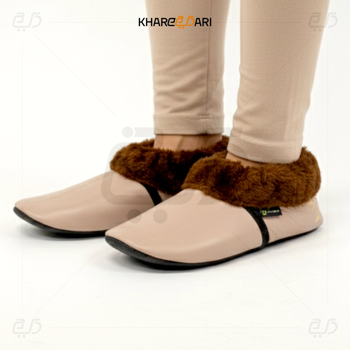 Women Leather Socks | Khuffain