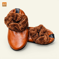 Women Leather Socks | Khuffain