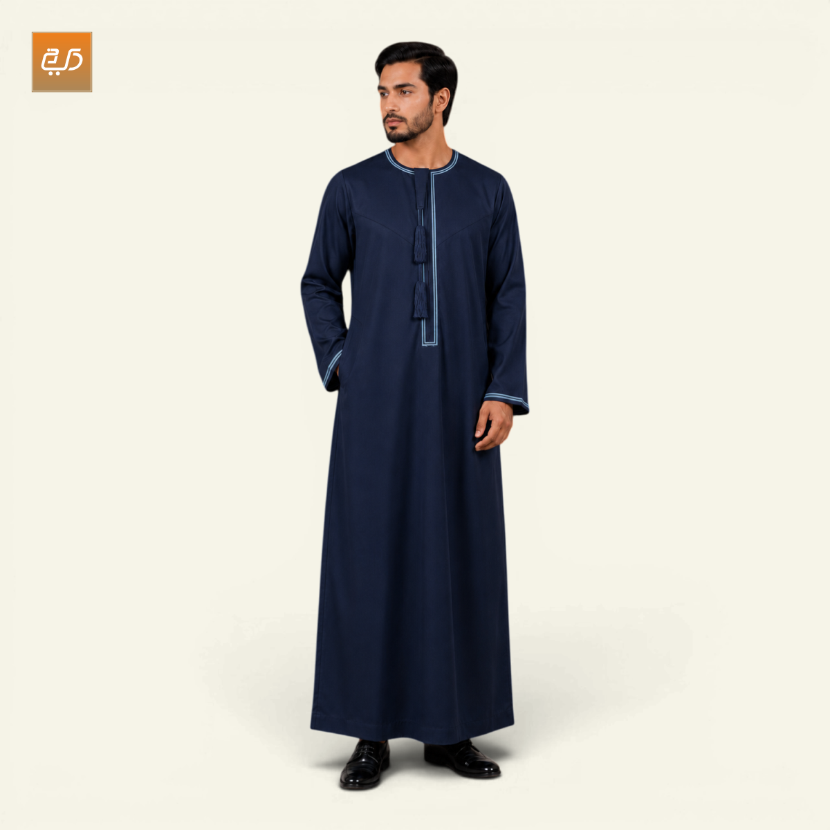 Premium Embroidered Omani Jubba