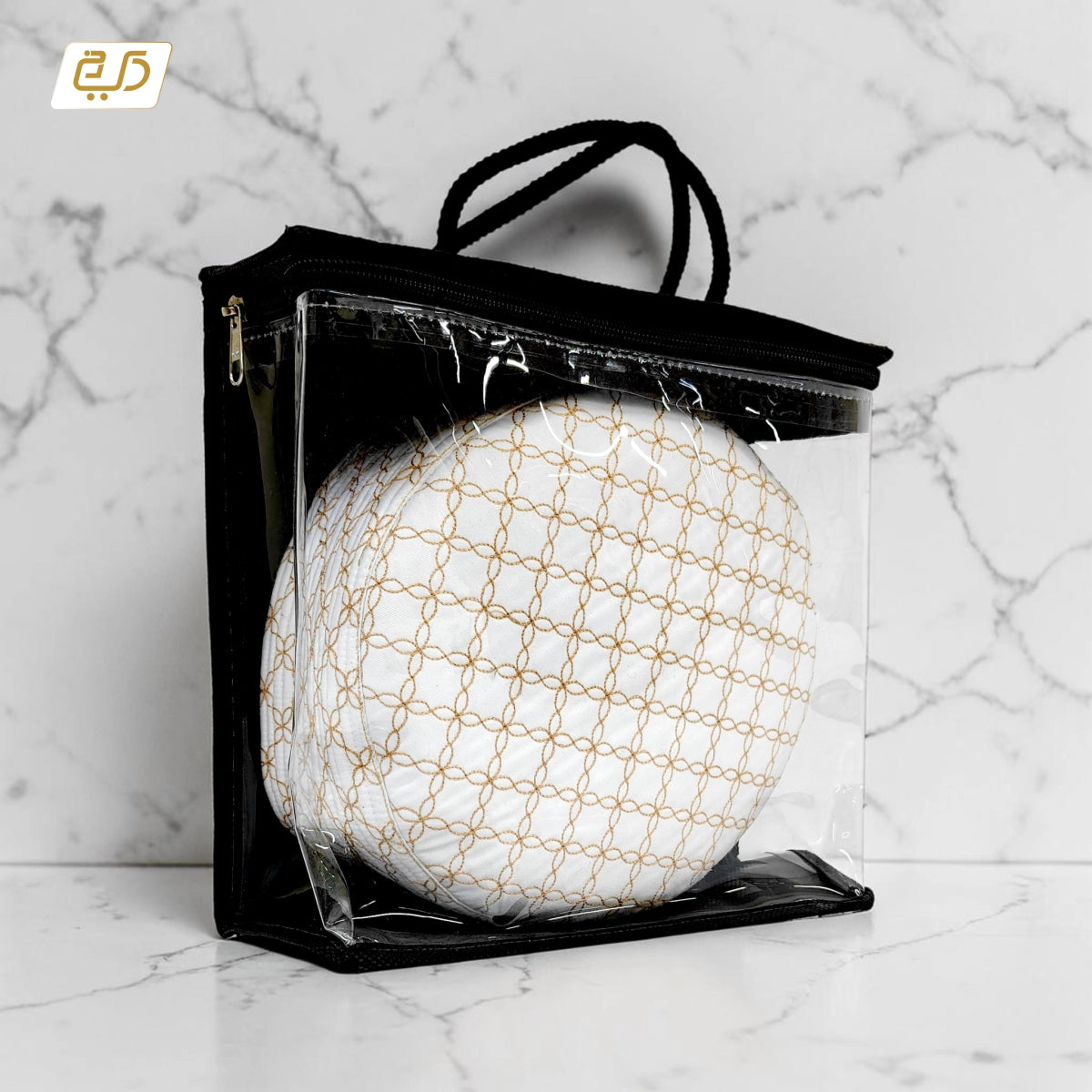 Diamond Stitch Reversible Topi