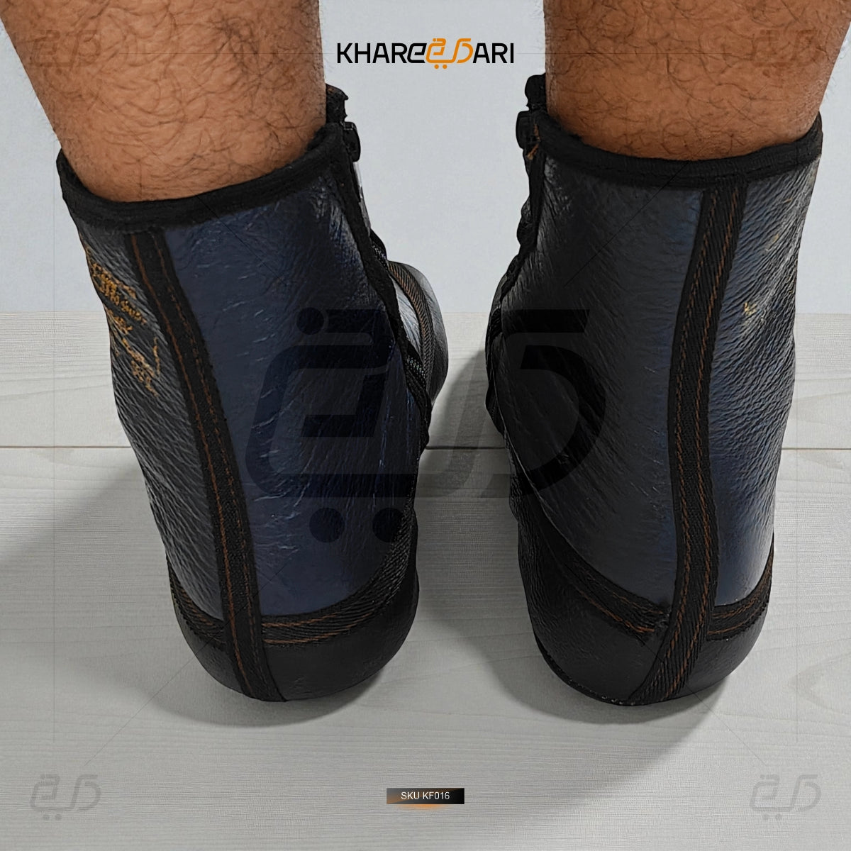 Leather Socks|Khuffain (with Fur)