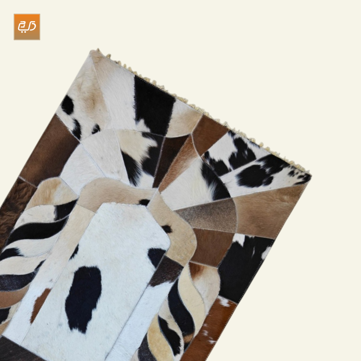Handmade Leather Janamaz with Goat Hair