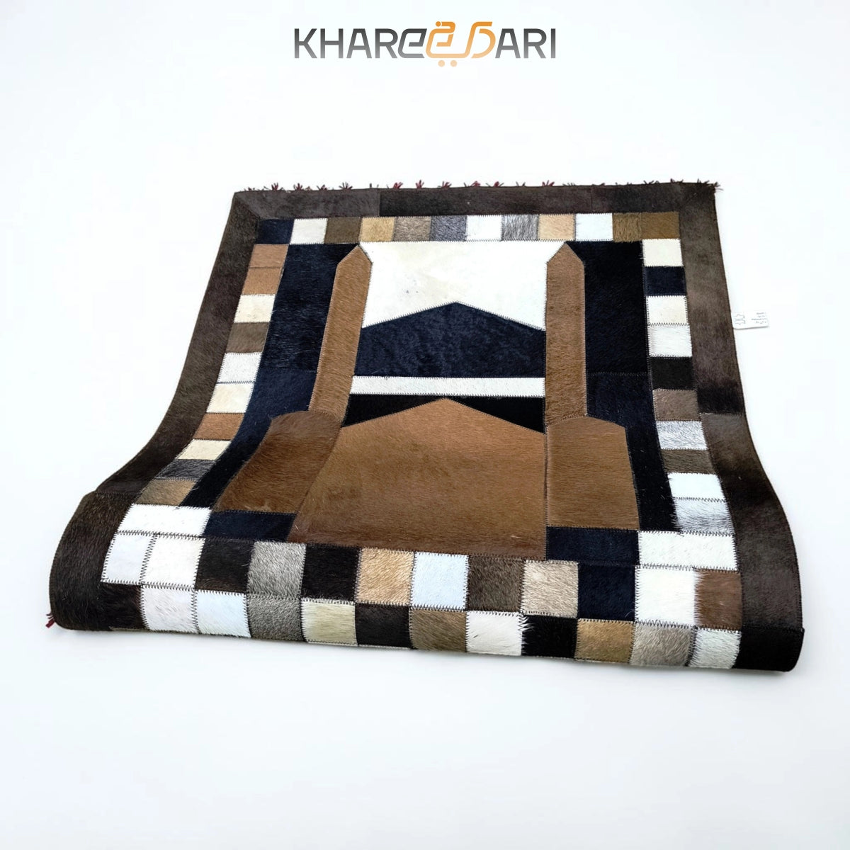 Luxury Handmade Leather Janamaz | Soft Goat Hair