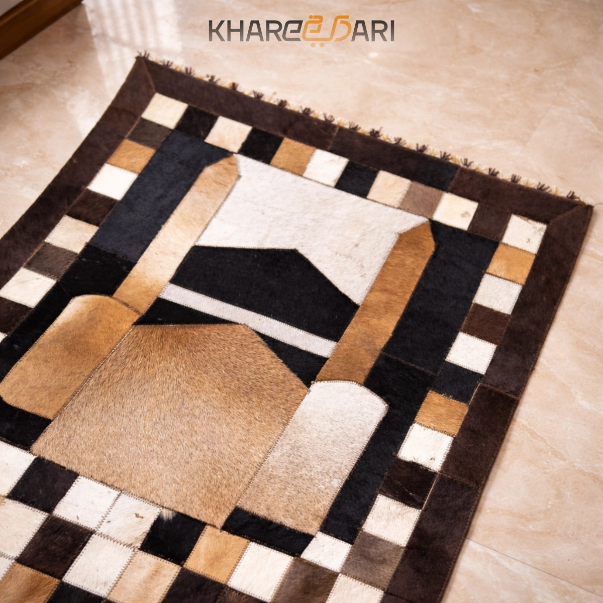 Luxury Handmade Leather Janamaz | Soft Goat Hair