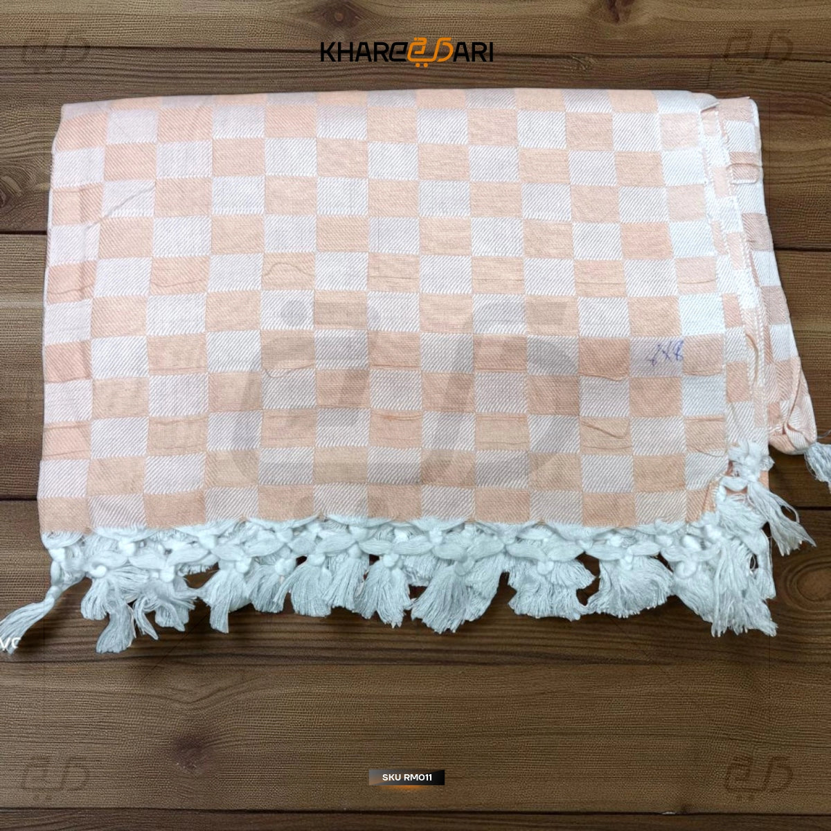 Striped Cotton Scarf