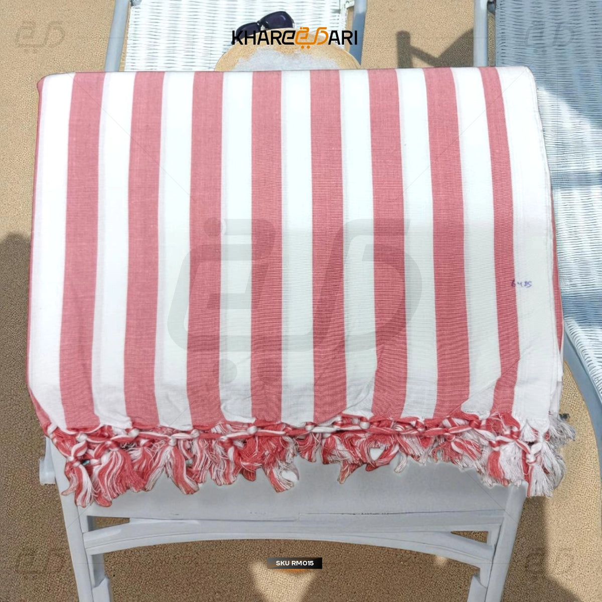 Striped Cotton Scarf