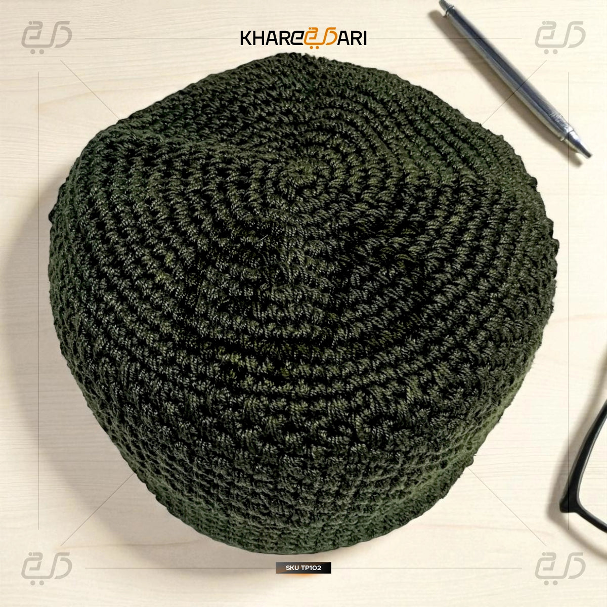 Premium Woolen Crochet Cap