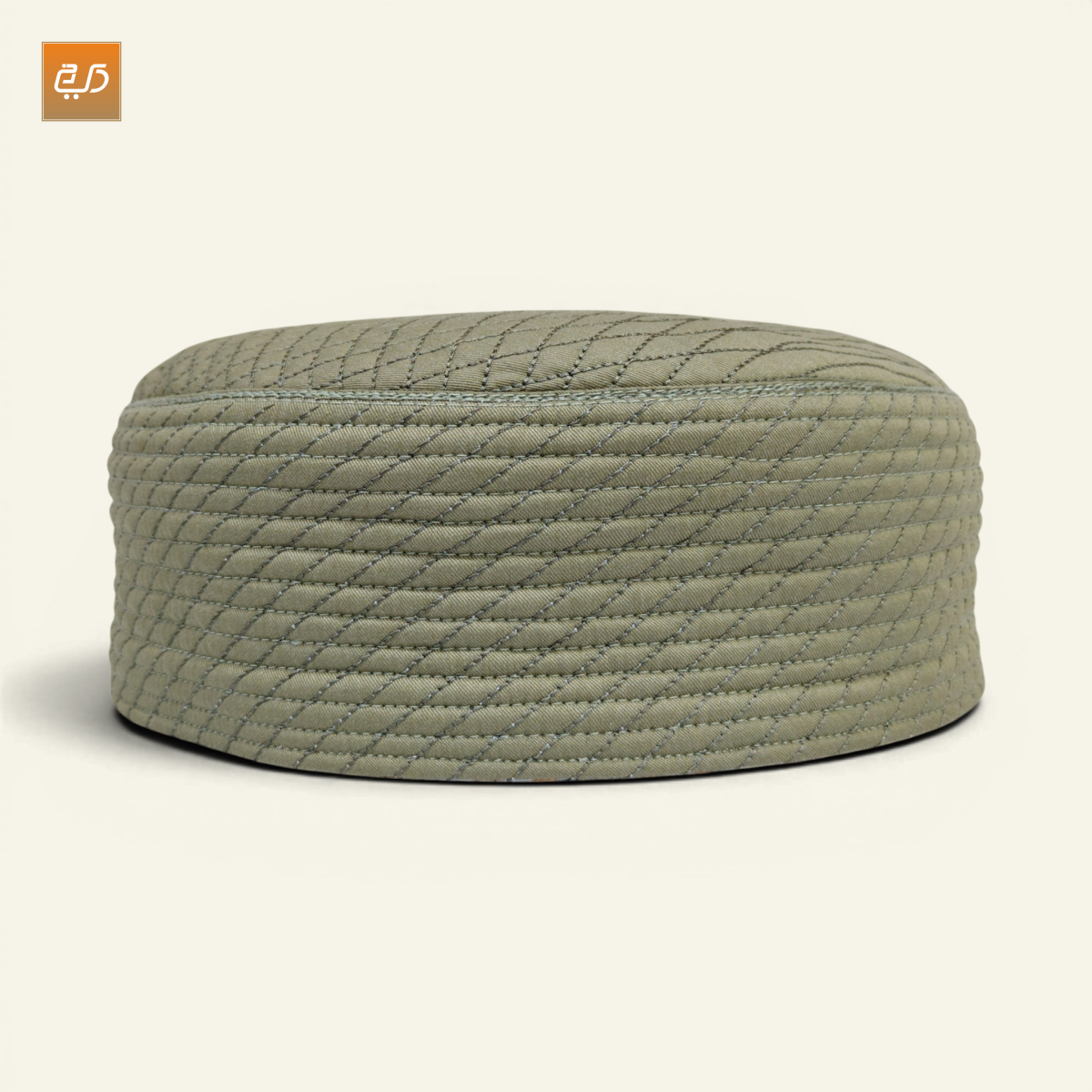 Diamond Stitch Reversible Topi