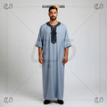Moroccan Embroidered Kaftan Thobe