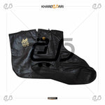Azad Leather Winter Socks - Khareedari  Black