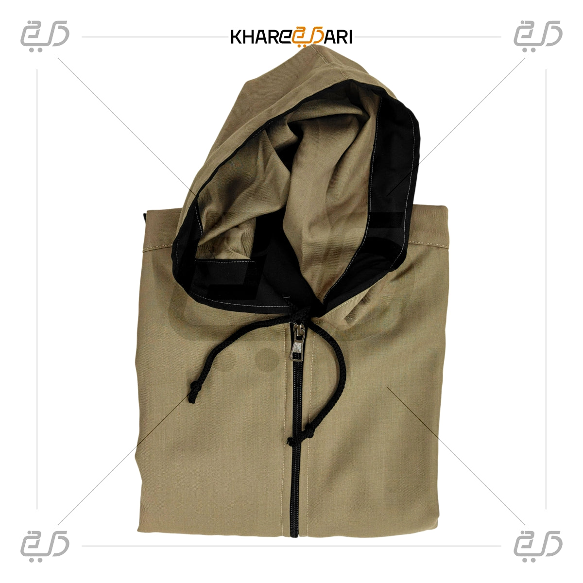 Hoodie Style Color-Block Jubba