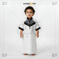 Half-Zip Panel Jubba For Kids