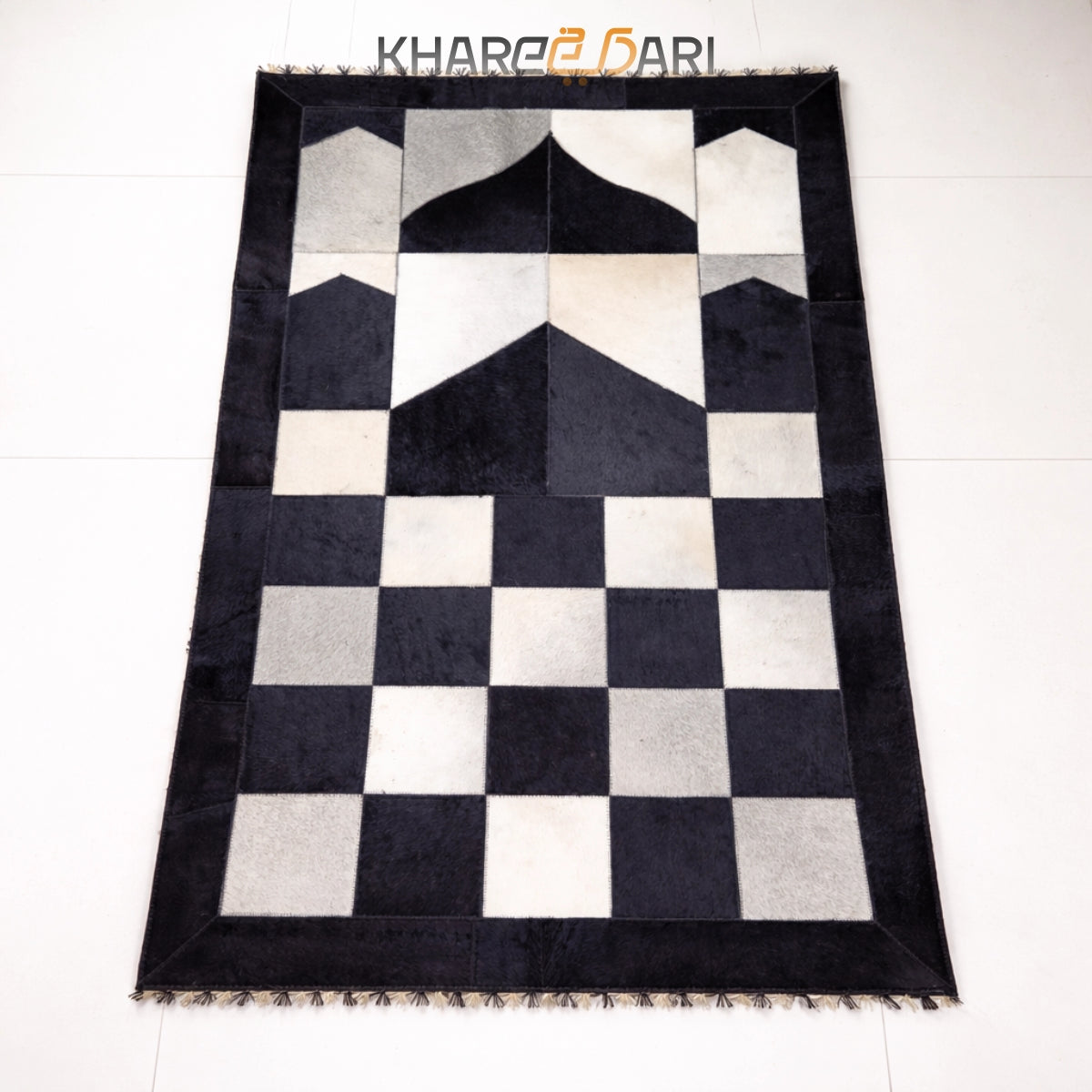 Pure Leather Janamaz with Natural Goat Hair