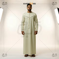 Moroccan Tassel V-Pattern Jubba