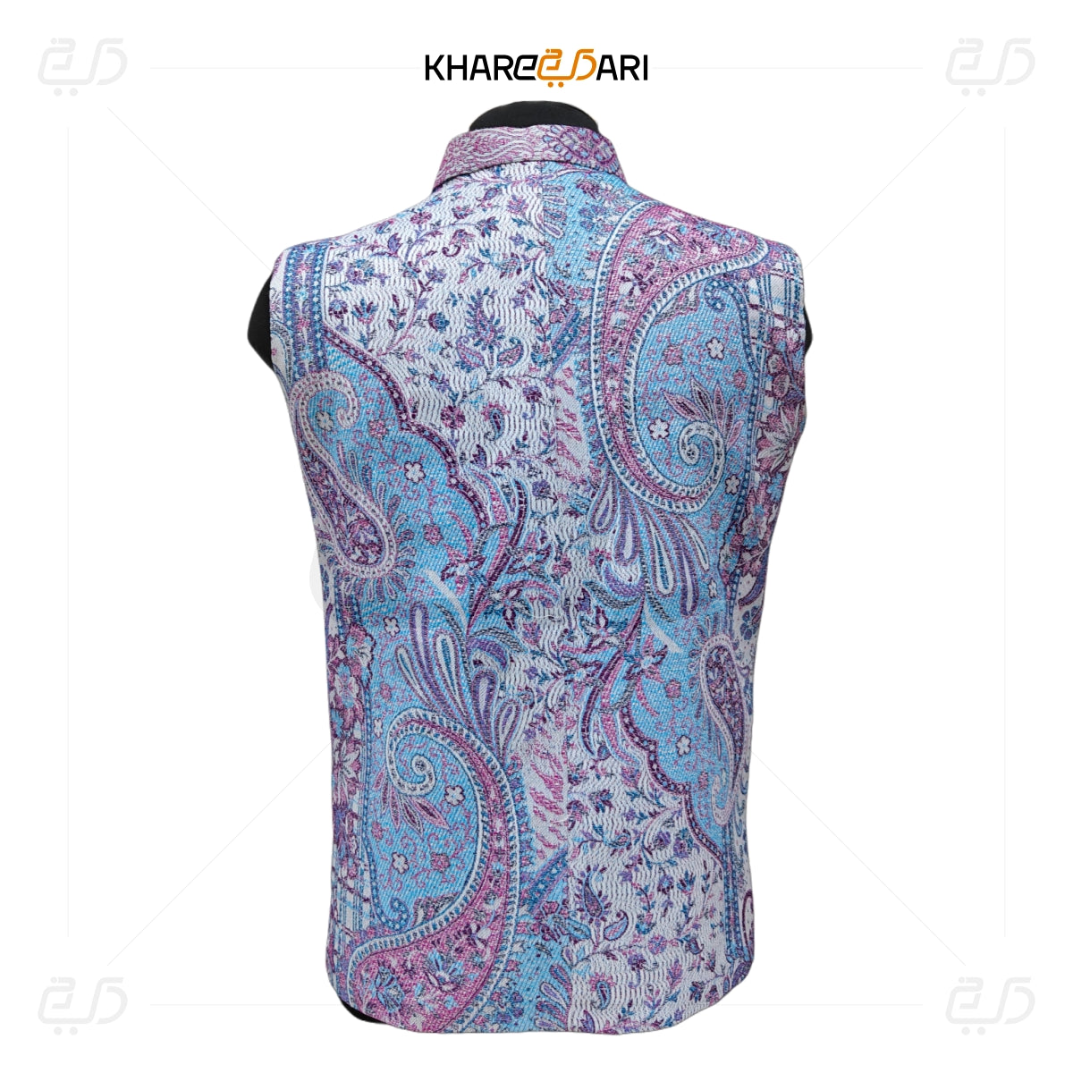Kani Printed Nehru Jacket (Sadri)
