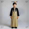 Begie Two-Tone Zip-Up Stylish Jubba