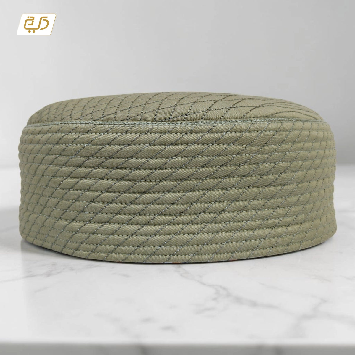 Diamond Stitch Reversible Topi