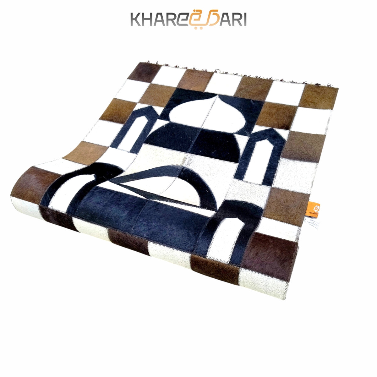 Pure Leather Janamaz with Natural Goat Hair – Masjid Design