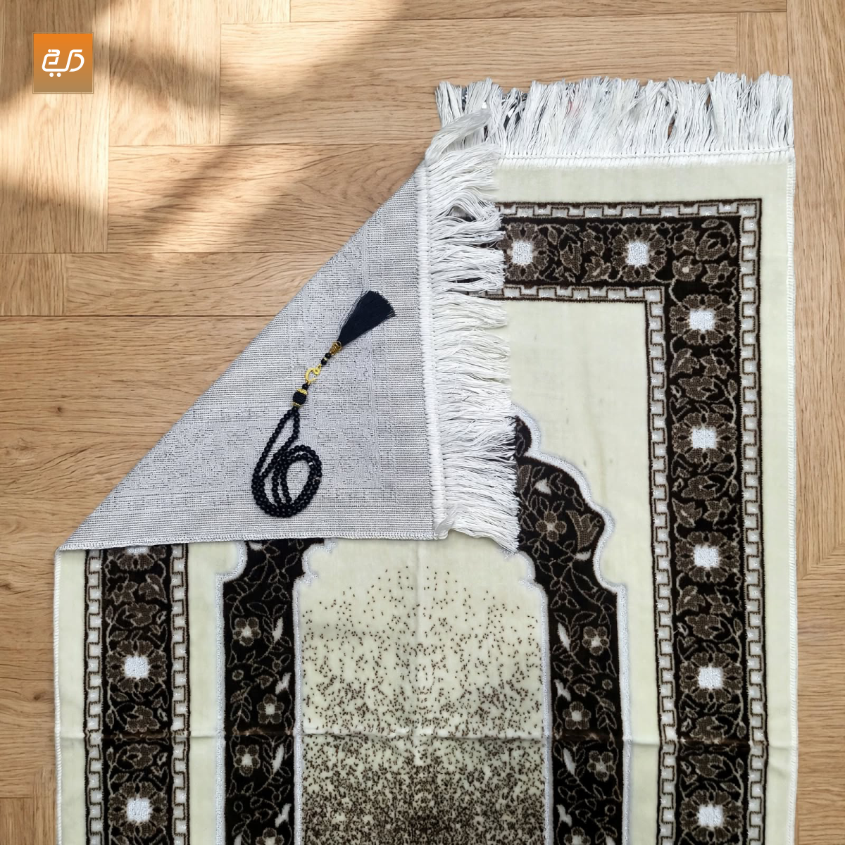 Gradient Mehrab Soft Velvet Janamaz