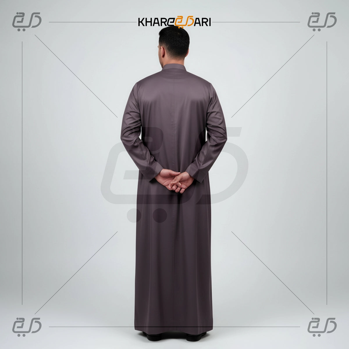 Half-Zip Panel Stripe Jubba