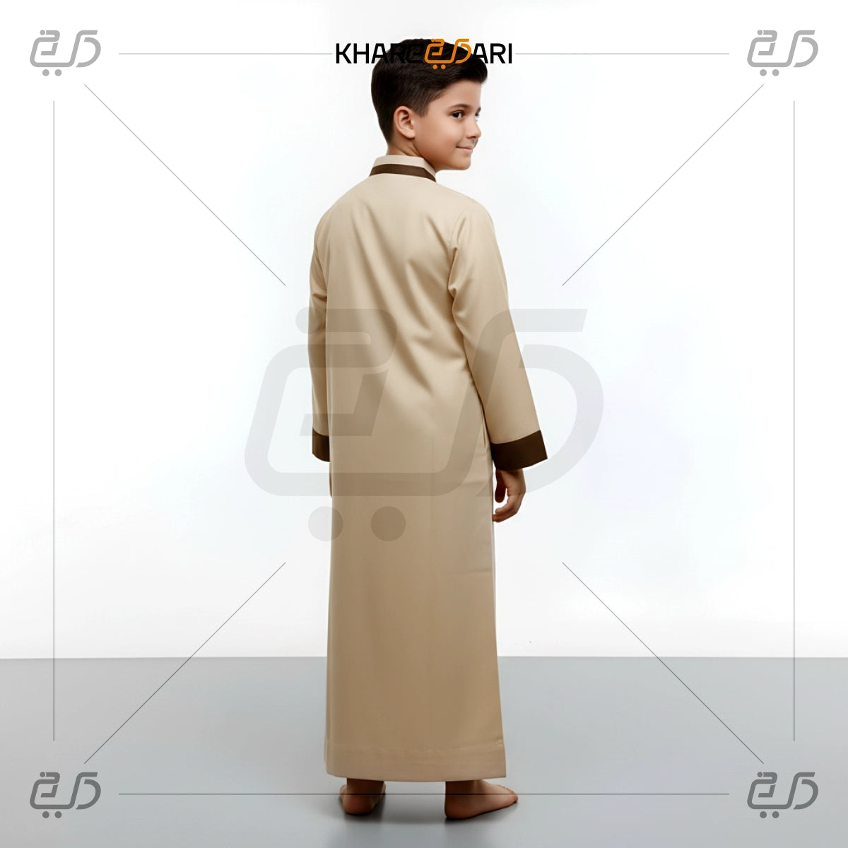 Classic Chevron Panel Zip Jubba