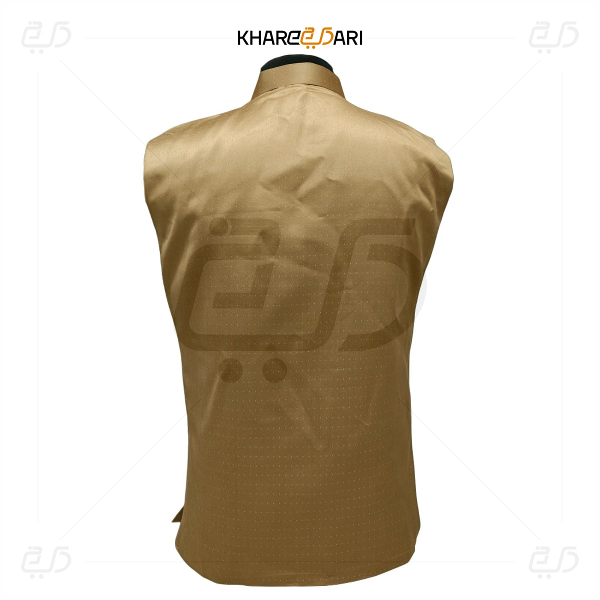 Golden Micro Dot Suiting Waistcoat (Sadri)