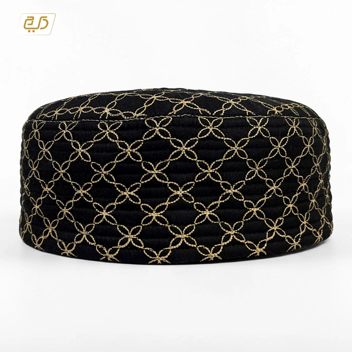 Diamond Stitch Reversible Topi | Premium Dual Design Namaz Cap – Khareedari