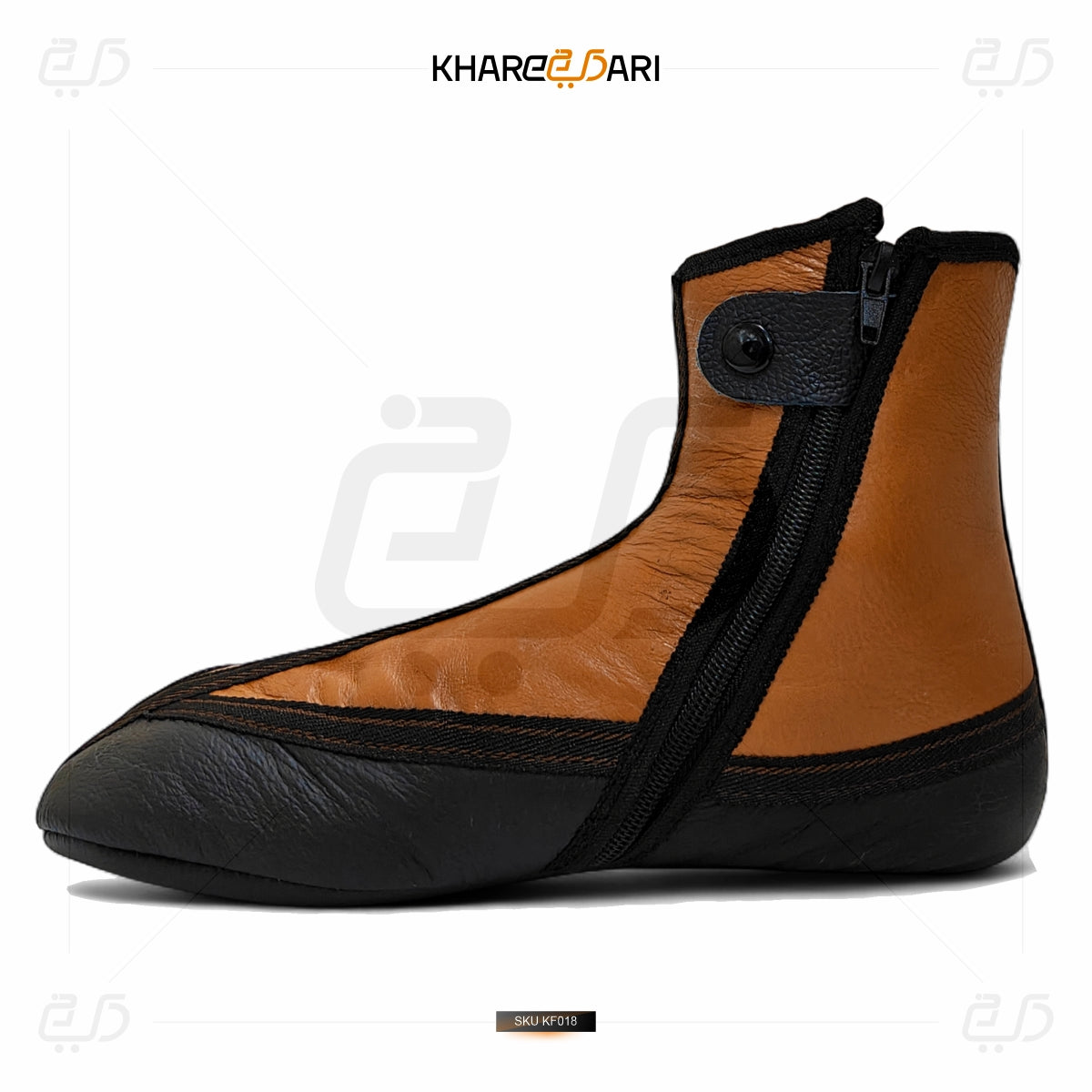 Leather Socks|Khuffain (with Fur)