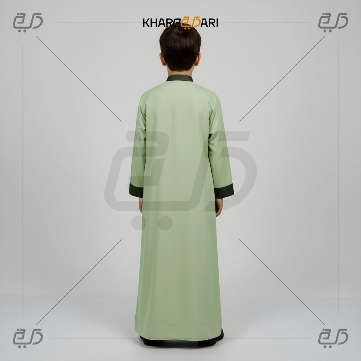 Dual-Band Half Zip Kids Jubba