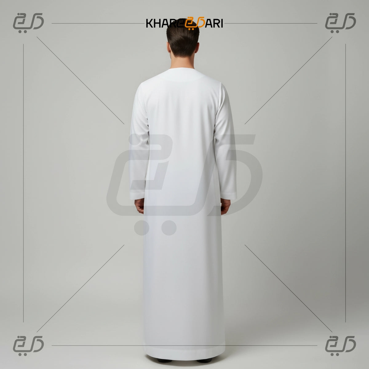 White Premium Omani Tassel Thobe