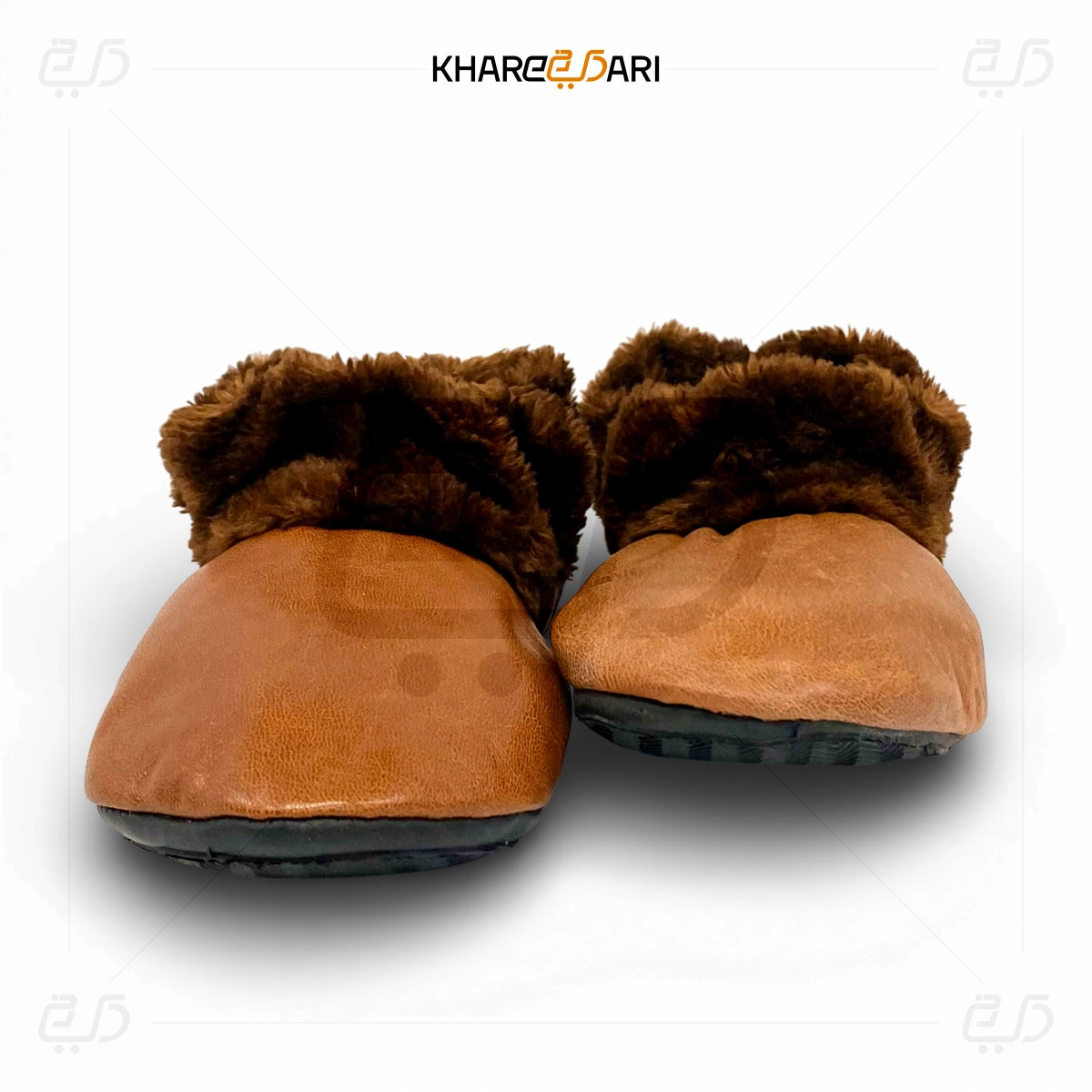 Women Leather Socks | Khuffain