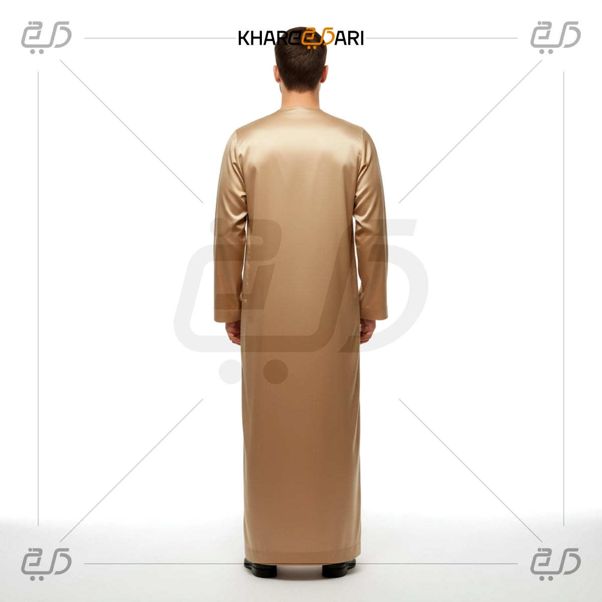 Golden Omani Tassel Thobe